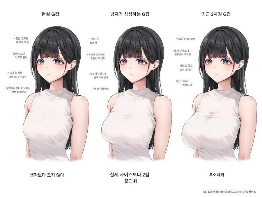 일본이랑 한국 가슴 컵수 다르단건 루머임_1.jpg
