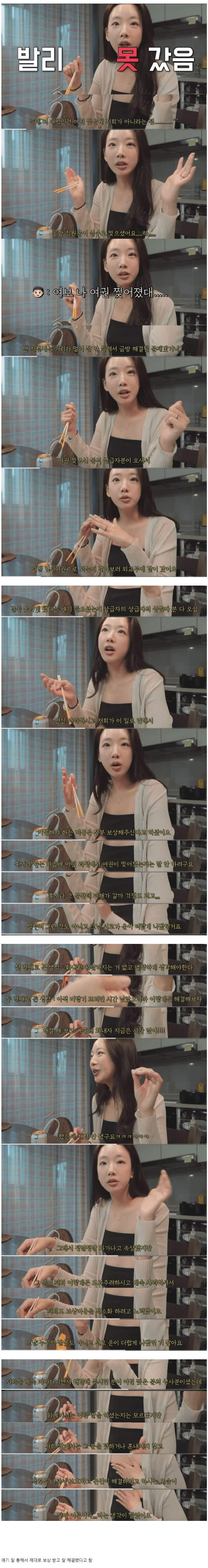 공항 직원이 실수로 여권 찢어서 여행 못 간 유튜버.jpg_1.png