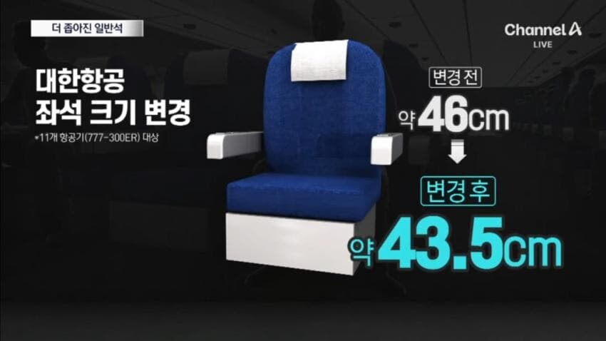 다음달부터 더 좁아진다는 대한항공 좌석.jpg_5.jpg