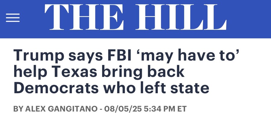 FBI “텍사스 민주당 의원 추적을 보조하는 작업 착수”.jpg_4.jpg