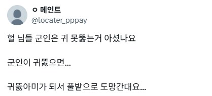 군인이 귀 뚫으면 안되는 이유.jpg_1.png