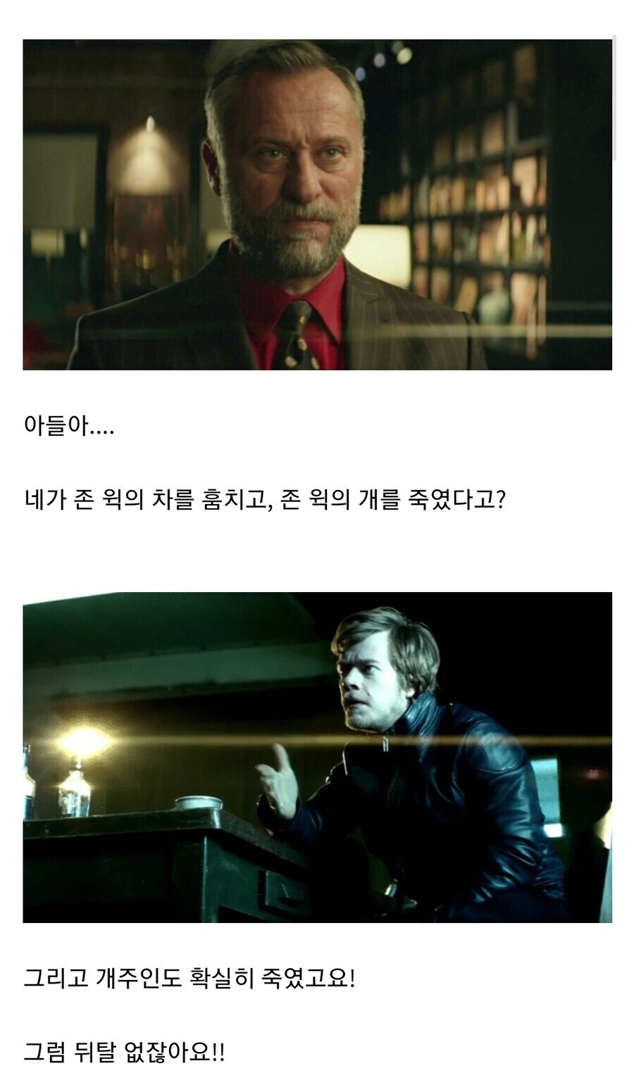 아들아 그래서 니가 존윅을 죽이고 개까지 죽였다고?_1.jpg