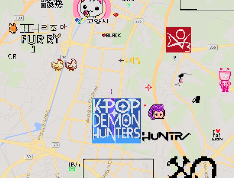 케이팝) wplace 에서 주은 데몬헌터스 도트 그림_1.png