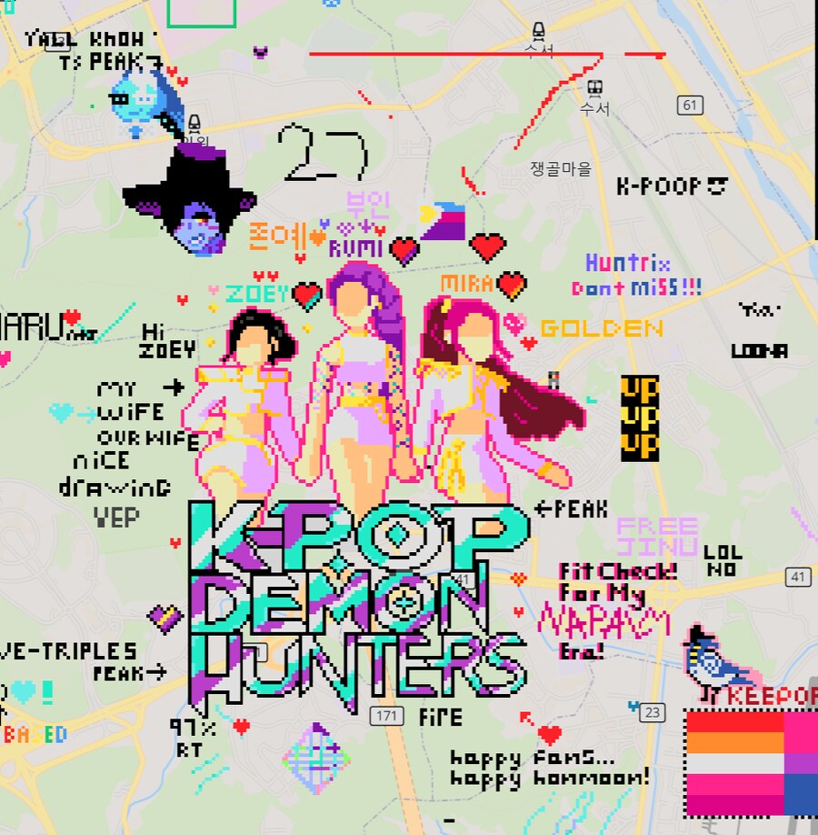 케이팝) wplace 에서 주은 데몬헌터스 도트 그림_2.png