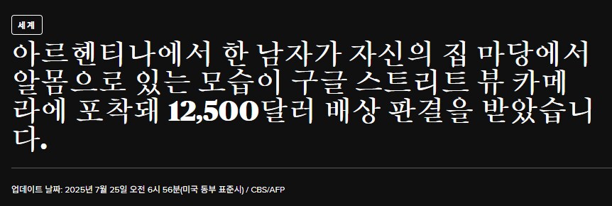 구글, 집 마당에 알몸으로 있던 남성 촬영해 1700만원 배상_5.png