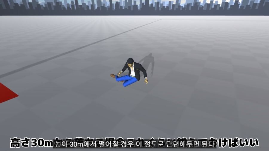 떨어지는 엘리베이터에서 점프해서 살아남을 수 있는 점프력 계산_25.jpg