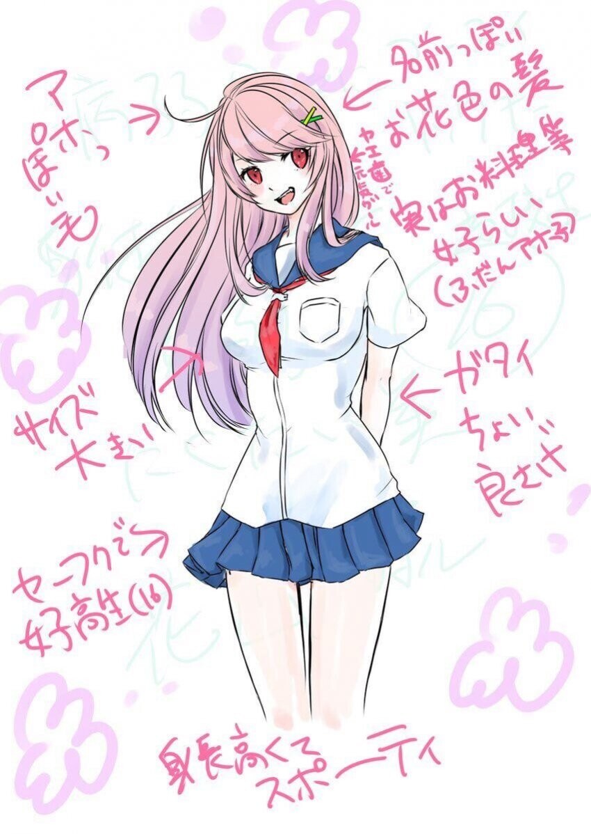 바키 모르는 사람에게 하나야마 카오루를 그려보게 했다_2.png