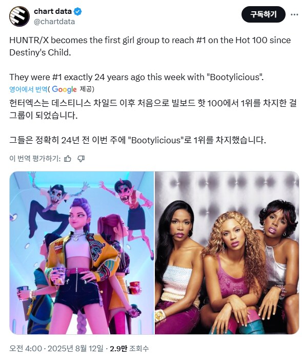 케데헌 빌보드 100 1위 달성_4.png