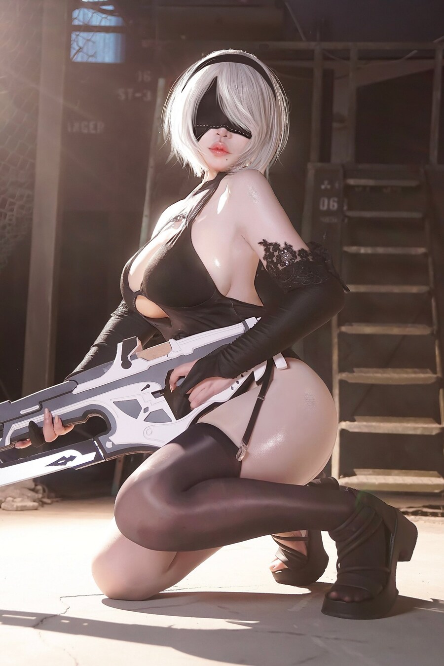 니어) 옳게 된 2B 코스프레_1.jpg