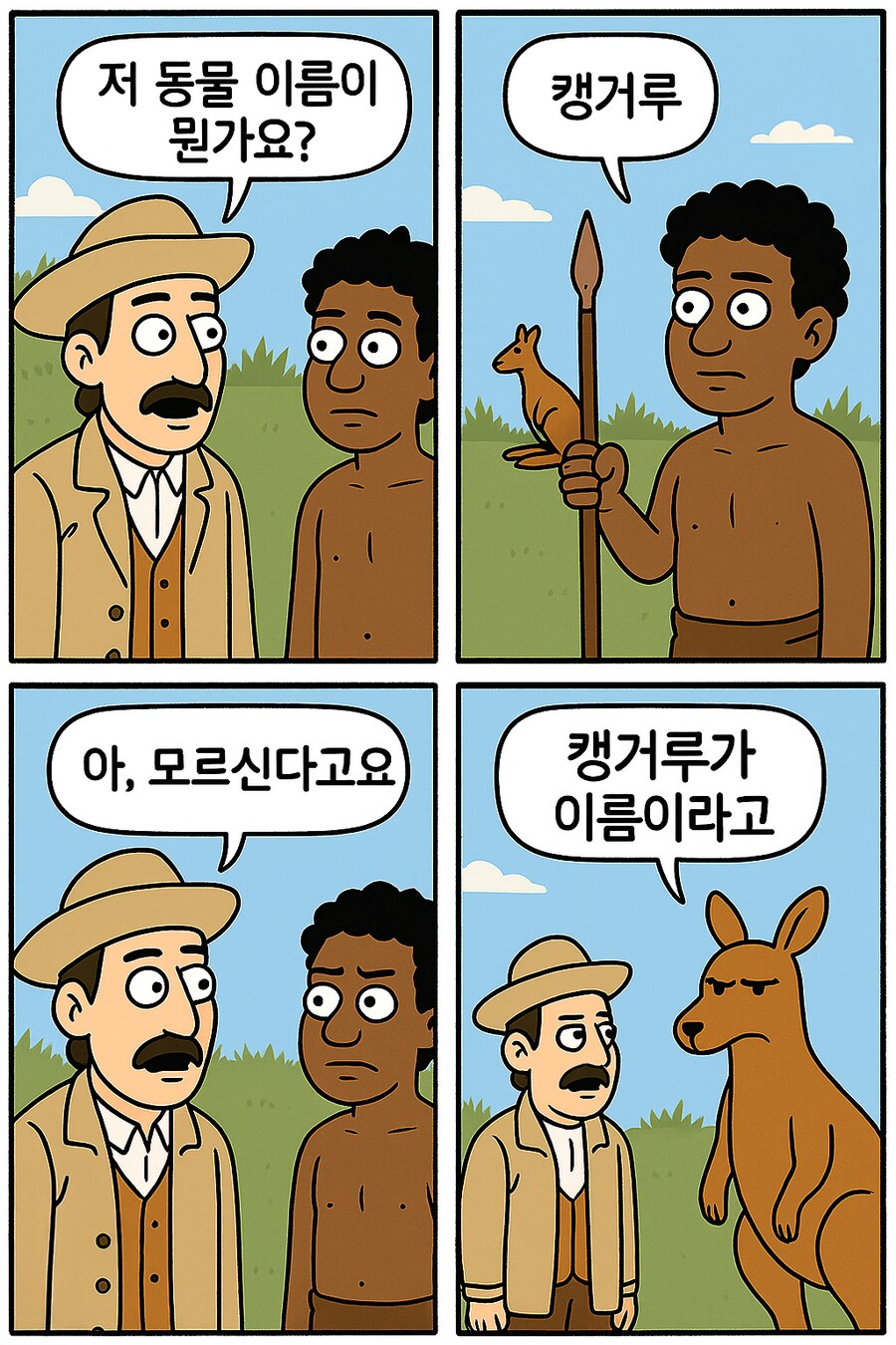 의외로 많이 틀리는 캥거루 이름의 유래_1.png