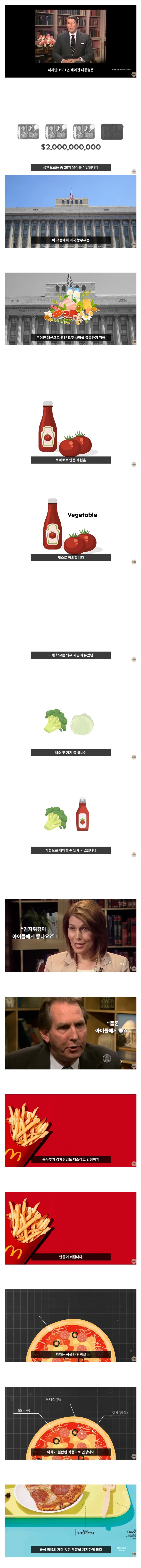 미국 아이들 건강상태 개판으로 만든 레이건 대통령.jpg_1.jpg