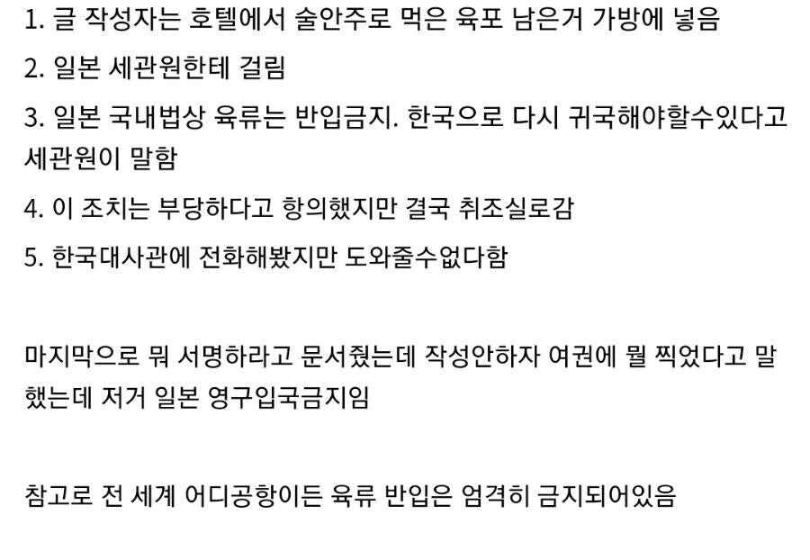 일본 육포 영구 입국금지는 준 공항테러로 분류시켜서 처리됐을거다_2.jpg