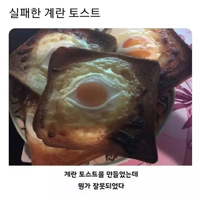 뭔가 이상한 계란 토스트를 만든 네티즌_1.webp