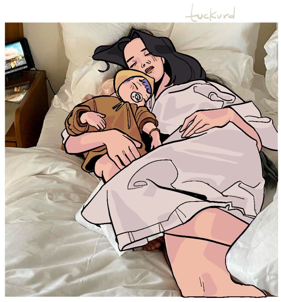 케이팝) 만약에 셀린 육아 장면이 쿠키영상으로 들었갔다면..._1.jpg