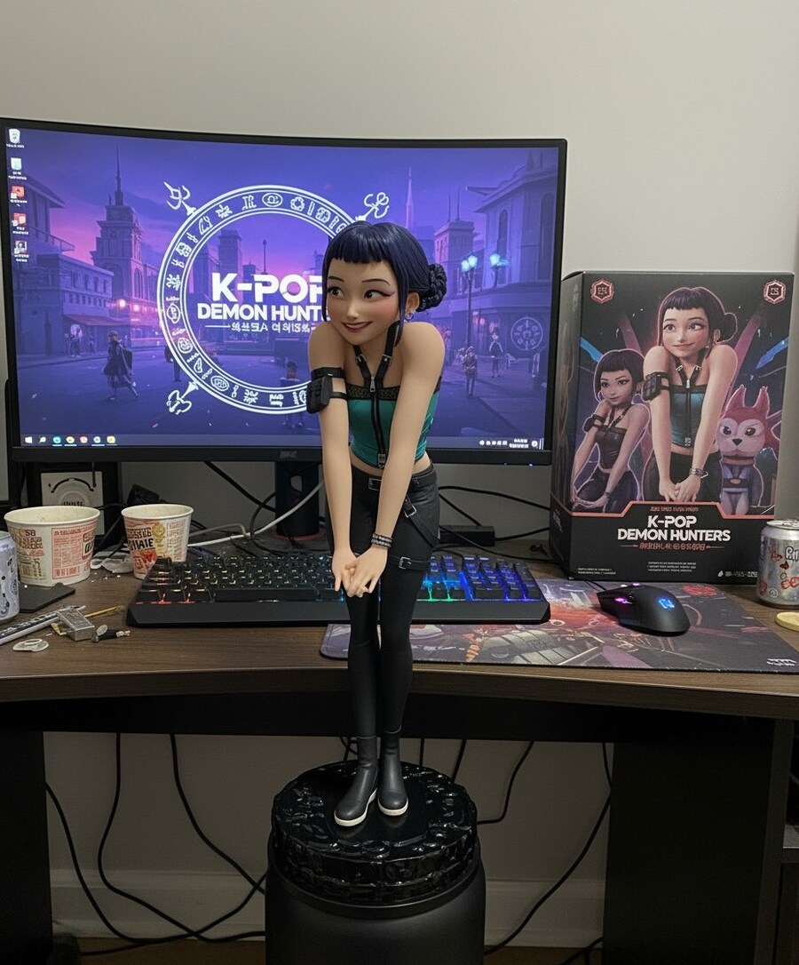 AI] 케데헌 조이 피규어 만들어달라고 해봤다_1.jpg