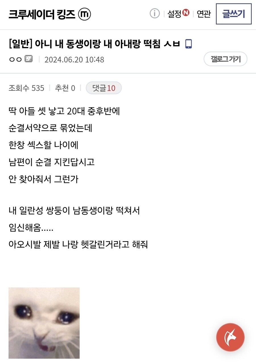 내 동생이랑 아내랑 떡쳤다 ㅅㅂ_1.jpg