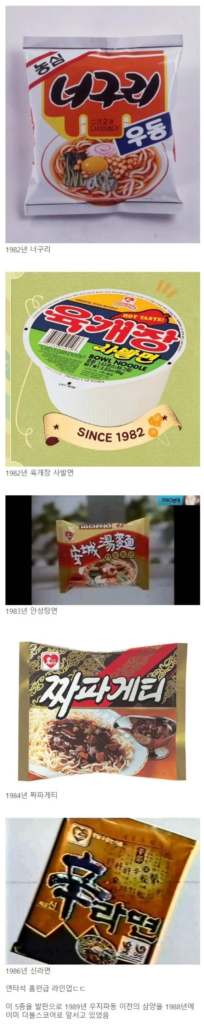 80년대 완성된 농심의 라인업_1.png