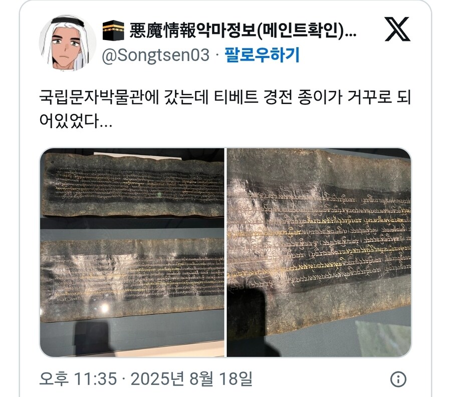 박물관에 진열된 물건이 거꾸로 진열된걸 발견한 오타쿠_1.jpg