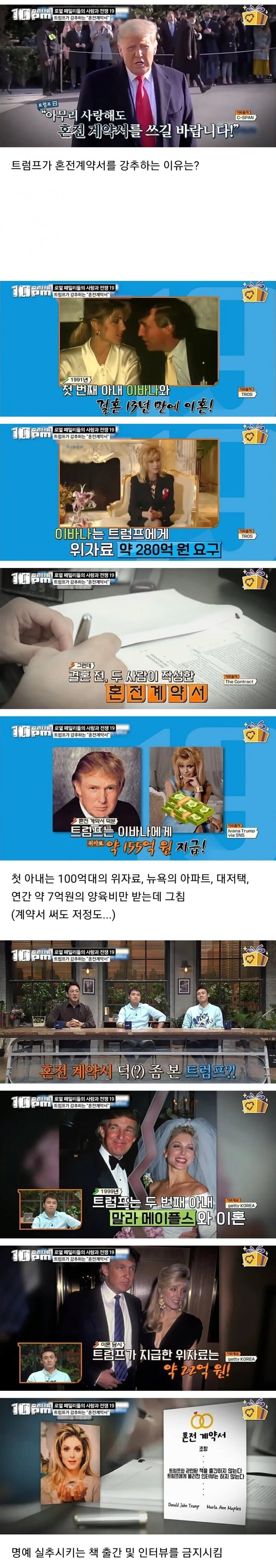 위자료 적게 주려고 혼전계약서 쓰는 트럼프.jpg_1.jpg