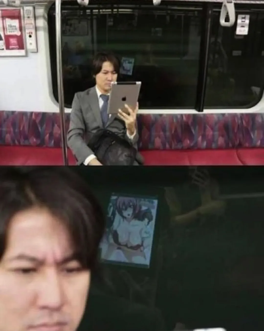 지하철에서 집중하는 훈남.jpg_1.webp