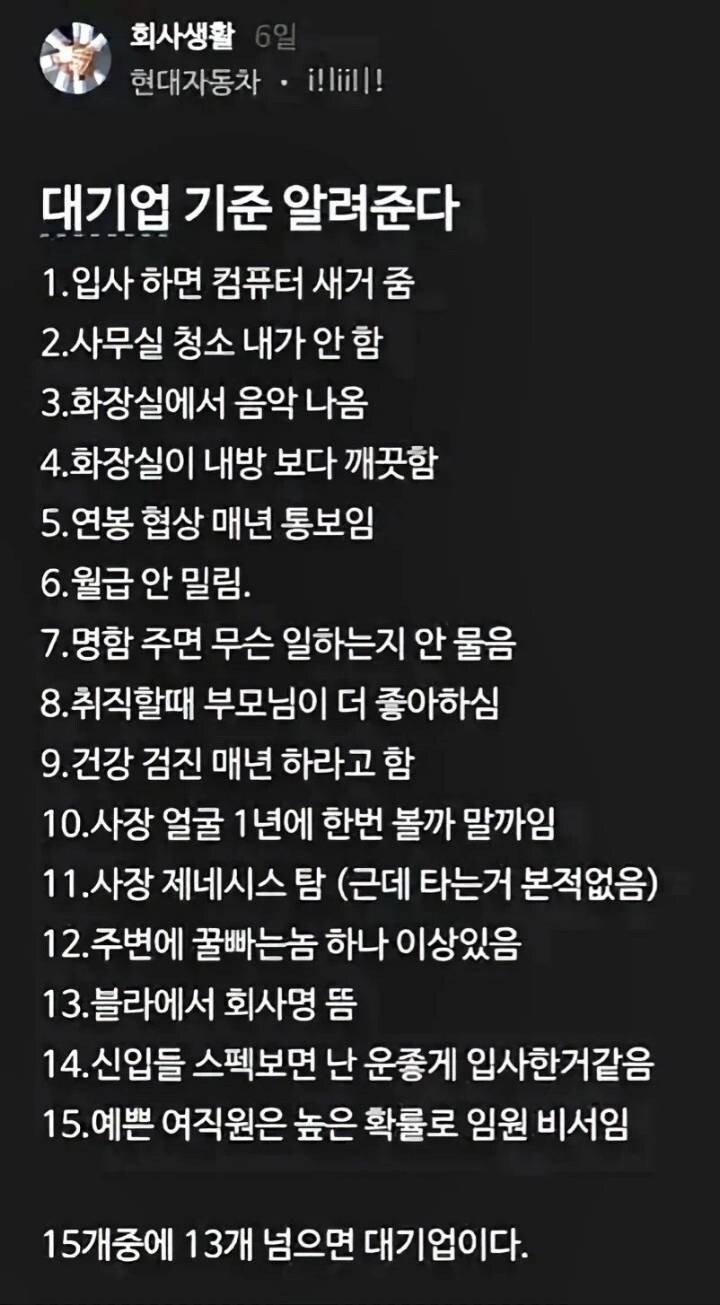 대기업 기준 알려주는 현대차 블라남.j_1.jpg