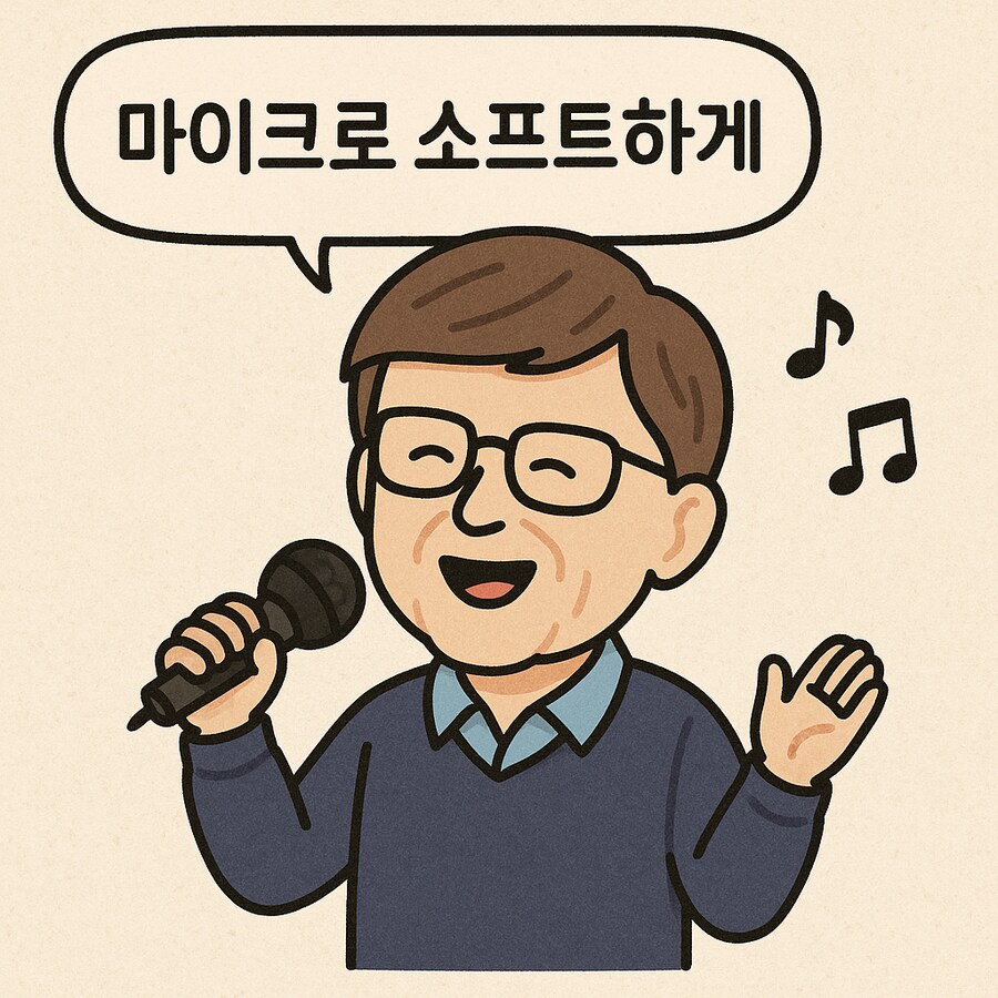 빌 게이츠가 노래를 부르는 방법은?_1.png