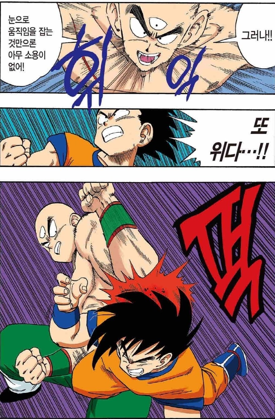 (드래곤볼 명장면) 천진반 vs 손오공_15.jpg