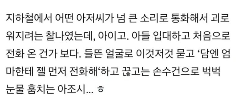 지하철에서 큰 소리로 통화하던 아재.jpg_1.jpg