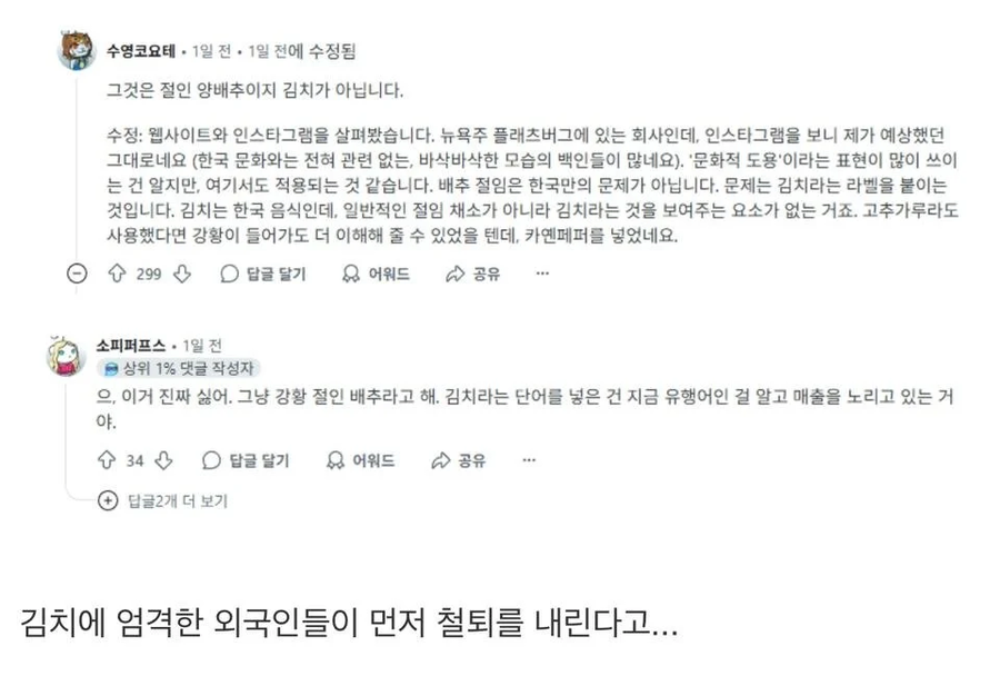 ??? : 그딴걸 김치라고 하지 마라!_2.webp