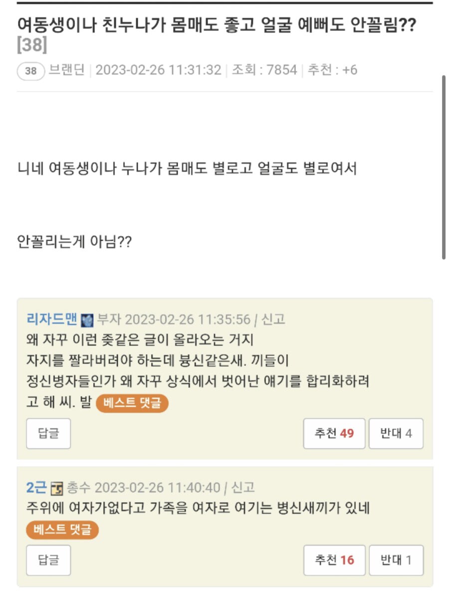 ㅡ친누나 몸매 좋으면 꼴리는거 아님?_1.png