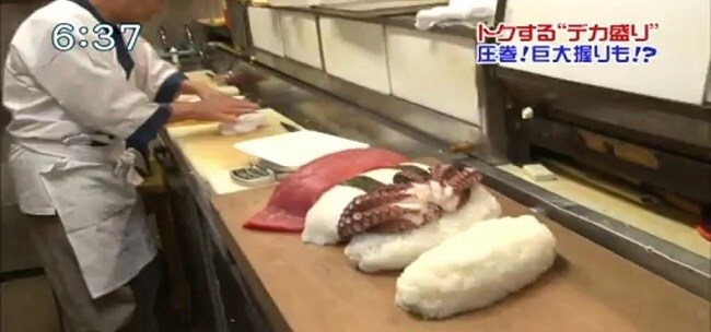 하나만 먹어도 배부르다는 일본의 초밥집_1.jpg