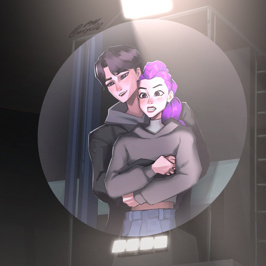 [케이팝] 진우와 루미의 키스캠_1.jpg