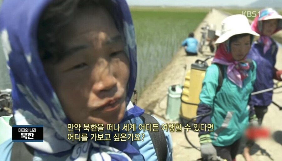 북한 아주머니의 신들린 회피기동_2.jpg