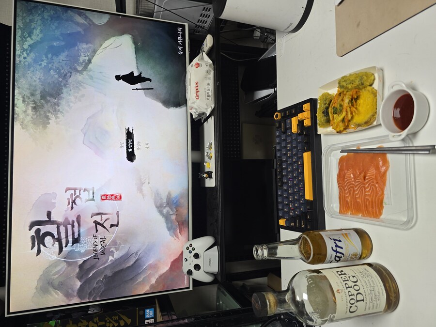 퇴근했다! 술과 음식을 대령해라!!_1.jpg