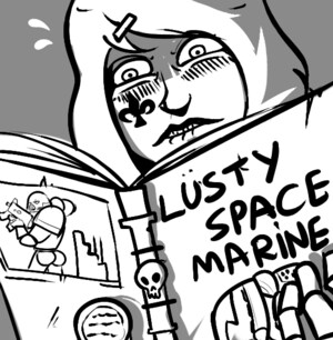 워해머 40k 금지된 책을 보는 전투수녀 님_1.png