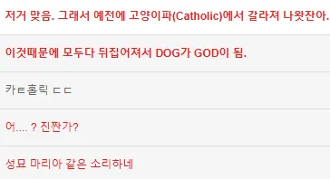 개신교가 뭔가여? 강아지신 믿는곳인가여?.jpg_2.webp