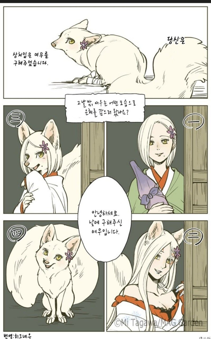 긴빠이) 당신이 구해준 여우가 찾아왔습니다 다음 보기에서 고르시오_1.jpg