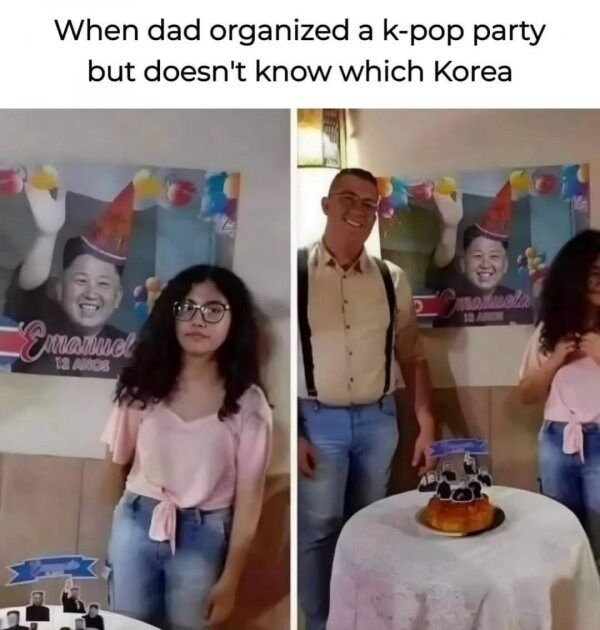 K팝을 좋아하는 좋아하는 딸을 위해 생일파티를 준비한 아버지_1.jpg