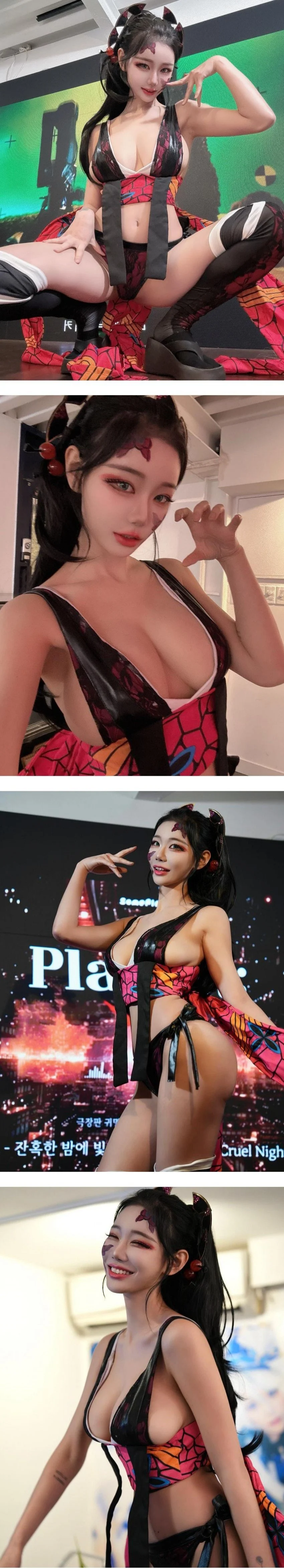 귀멸의 칼날 다키 코스프레_1.webp