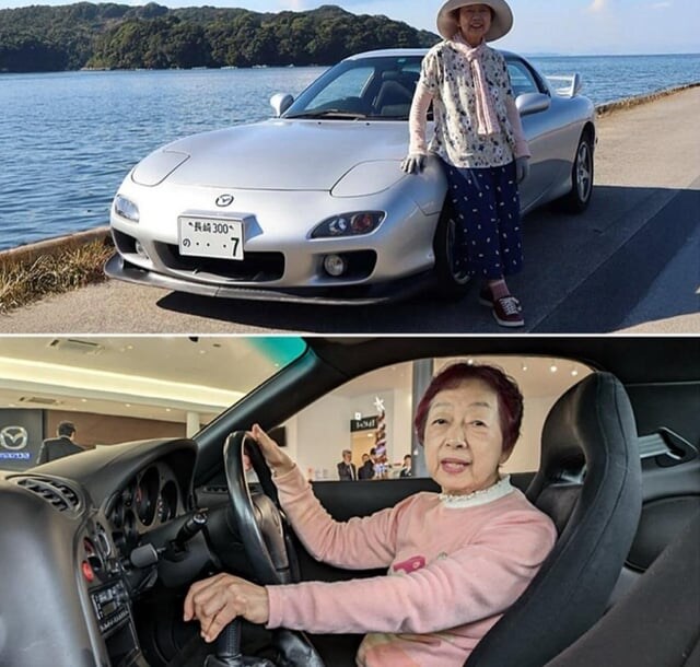 25년동안 함께한 마쓰다 rx-7 기증한 할머니_2.jpg