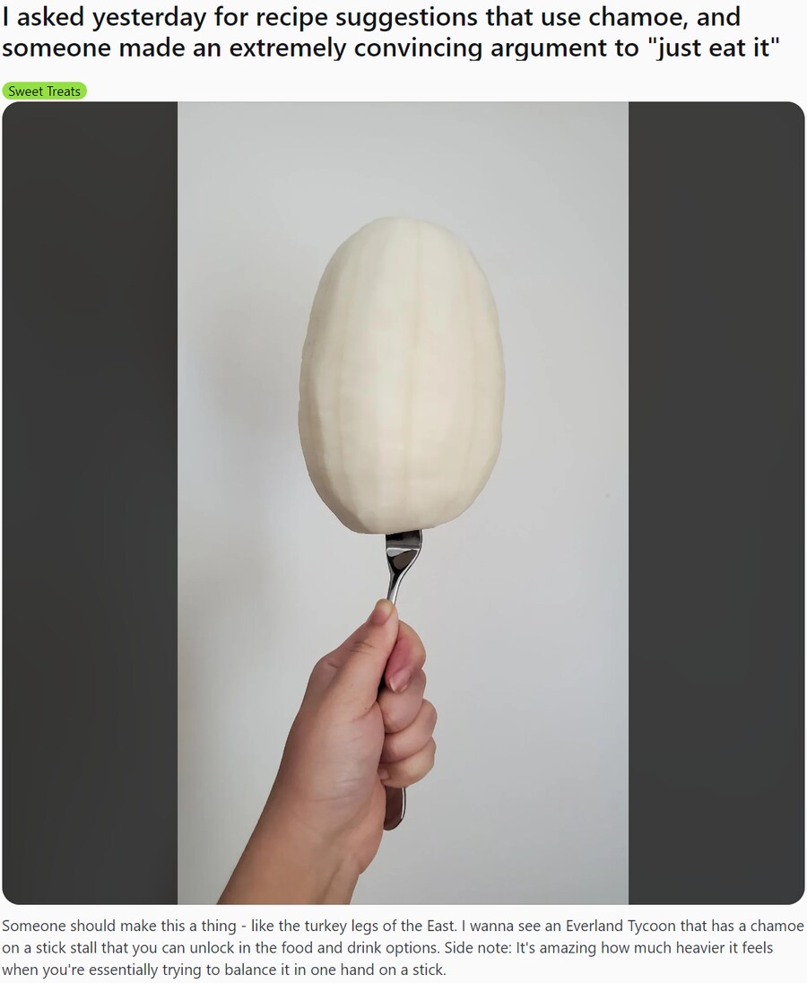 외국인들의 참외 먹는 방법 추천_1.png