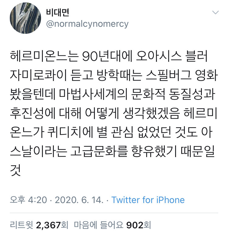 헤르미온느가 마법사 세계 문화에 관심없던 이유.jpg_1.jpg