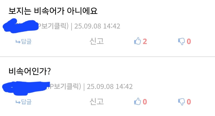 하다하다 보지가 비속어라는걸 설명해줘야 된다는 상황이 개탄스럽다_2.jpg
