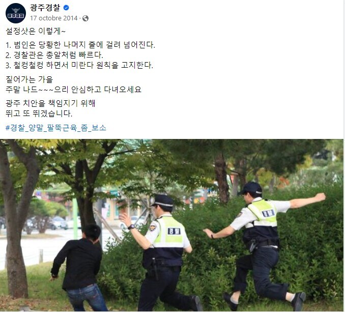 유머짤로 쓰이지만 의외로 진지했던 경찰들.jpg_1.jpg