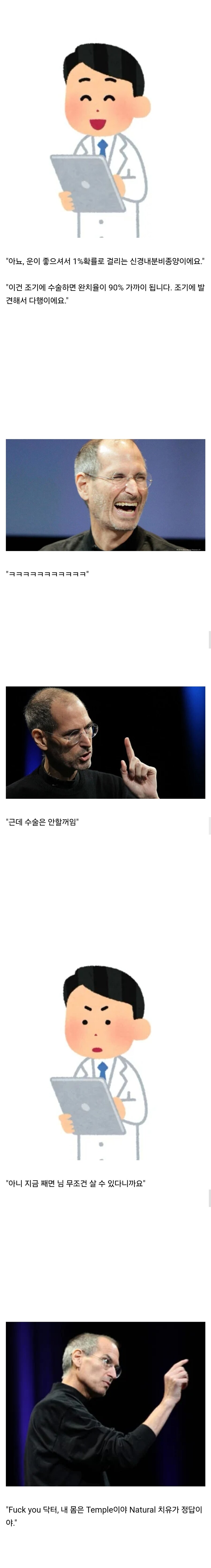 지금도 살아있었을 확률 99%였던 스티브 잡스_2.jpg