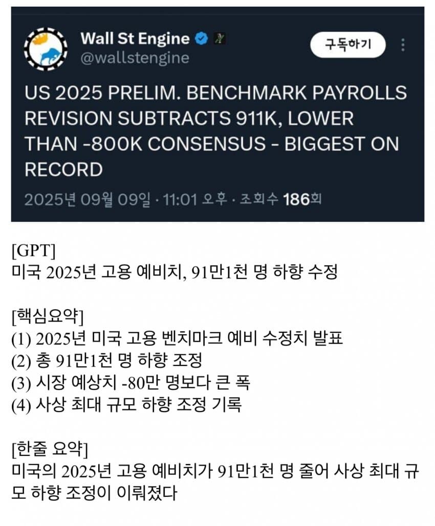 미국 8월 고용지표 무려 91만!_1.jpg