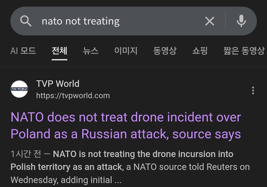 나토 관계자가 무인기를 공격으로 취급하지 않는다는 말은 출처 찾기 힘듦_2.png