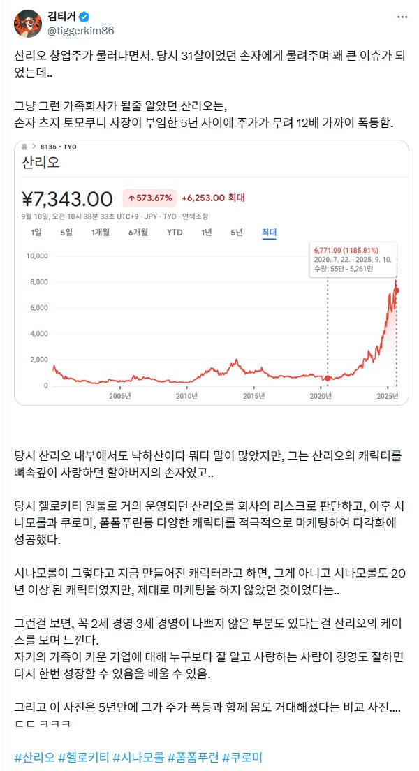 산리오 신임 사장의 5년전과 후.jpg_2.png