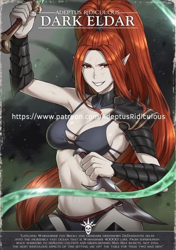 모에 그림체로 그린 워해머 40K 일러.jpg_2.jpg