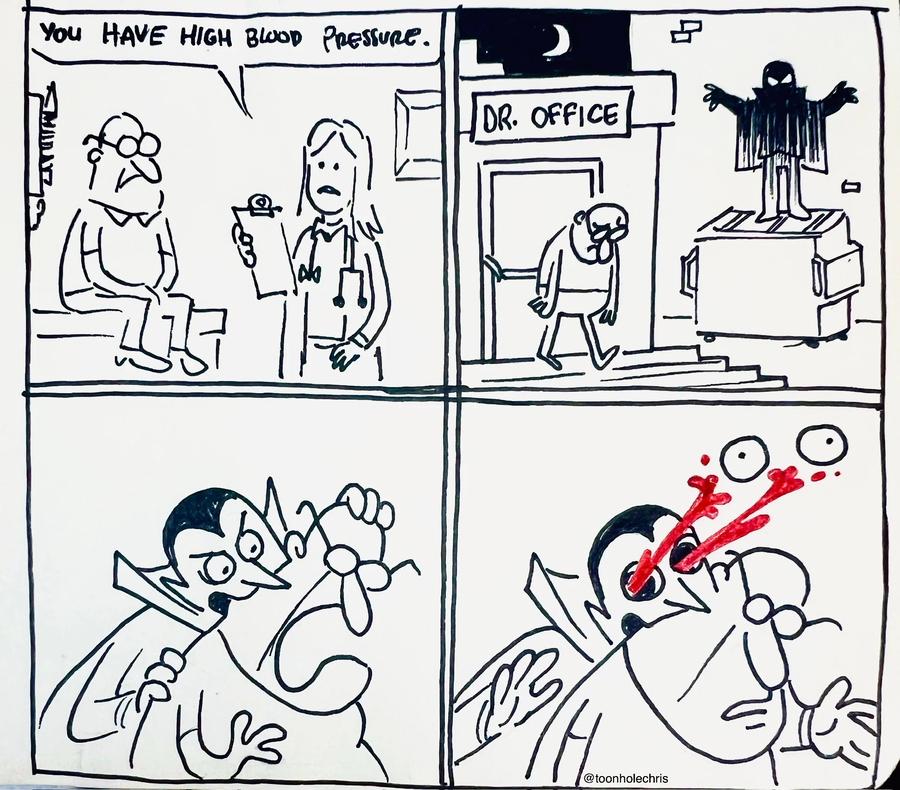 고혈압 환자를 문 뱀파이어_1.webp